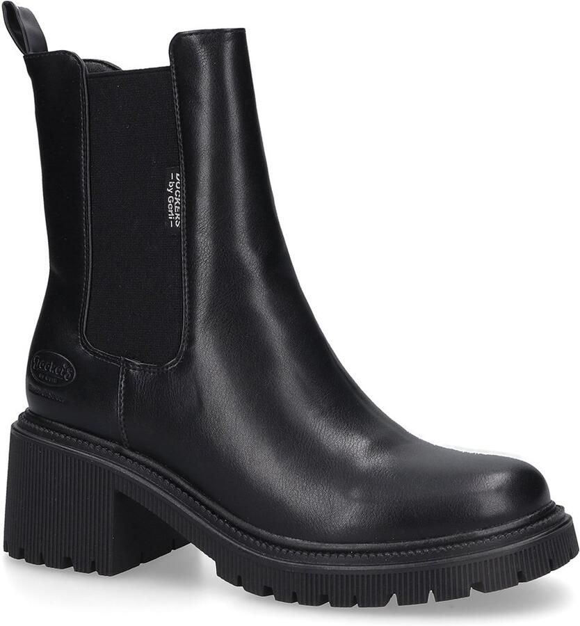 Dockers by Gerli Dames Boots Enkellaars Stiefelette 57NA201-610-100 Zwart