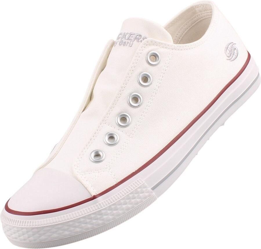 Dockers by Gerli dames canvas sneaker wit