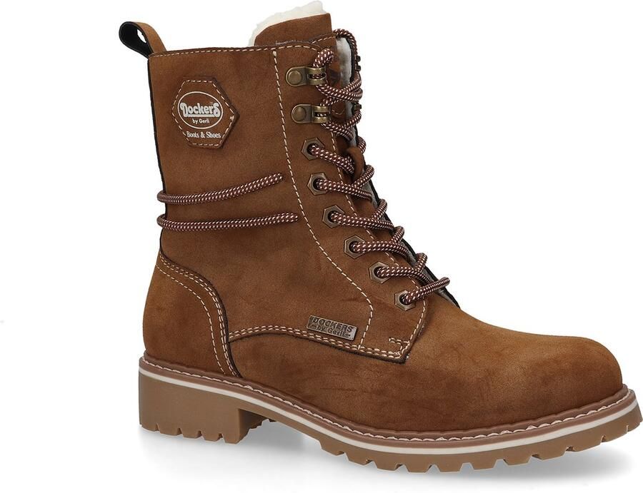 Dockers by Gerli Laarsjes Veterboots met modieuze vetersluiting
