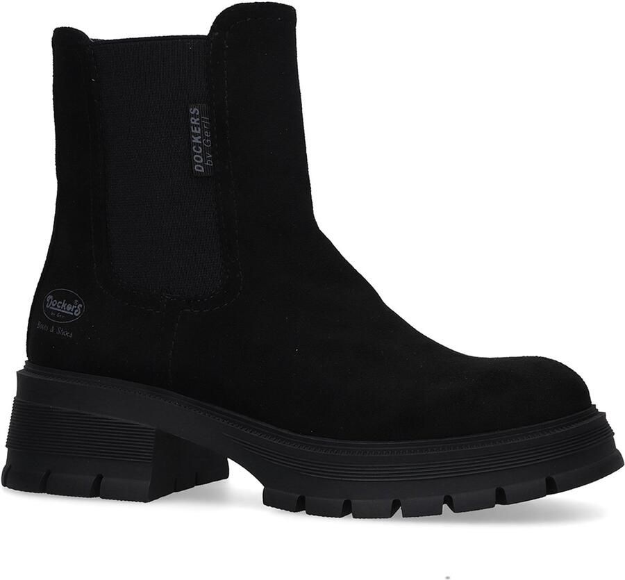 Dockers by Gerli Dames Enkellaars 57KS202-770100 Zwart Boots