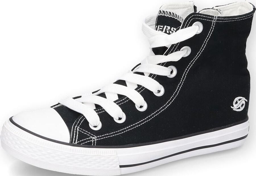 Dockers by Gerli Hoge veterschoenen met praktische ritssluiting aan de binnenkant