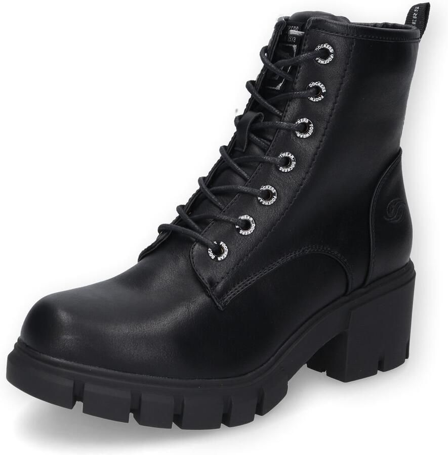 Dockers by Gerli Hoge veterschoenen met een ritssluiting