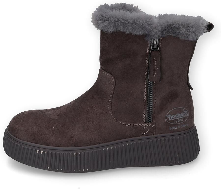 Dockers by Gerli Dames Laarzen 55KJ303-770-220 Boots Schoenen Grijs