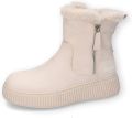 Dockers by Gerli Dames Laarzen 55KJ303-770260 Boots Schoenen Beige - Wit