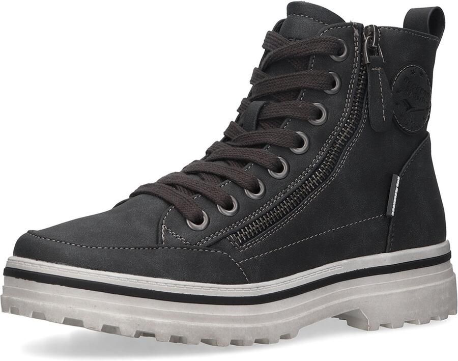 Dockers by Gerli Dames Laarzen Boots 49VR310-630-230 asfalt gevoerd