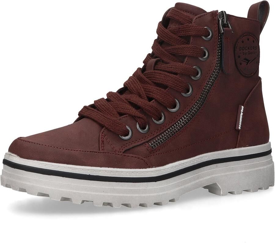 Dockers by Gerli Dames Laarzen Boots 49VR310-630-300 bruin gevoerd