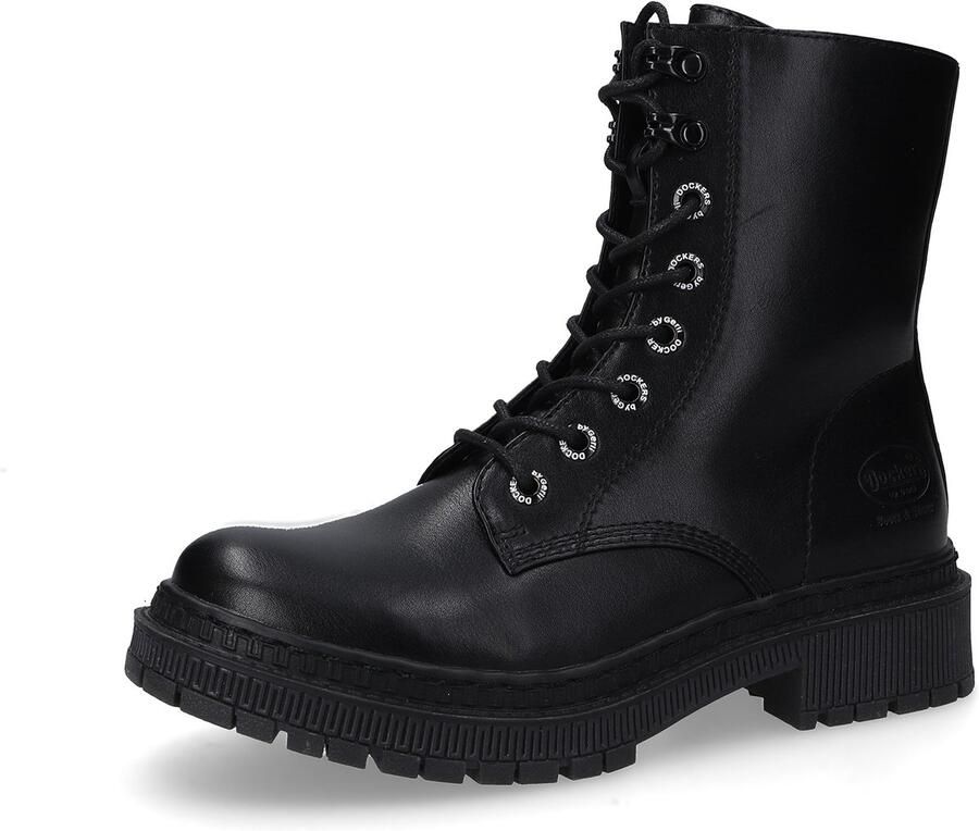 Dockers by Gerli Dames Laarzen Boots 57BI201-600-100 zwart