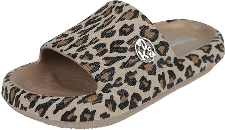 Dockers by Gerli Slippers badeschoen strand-schoen sandaal slides met logo-decoratie