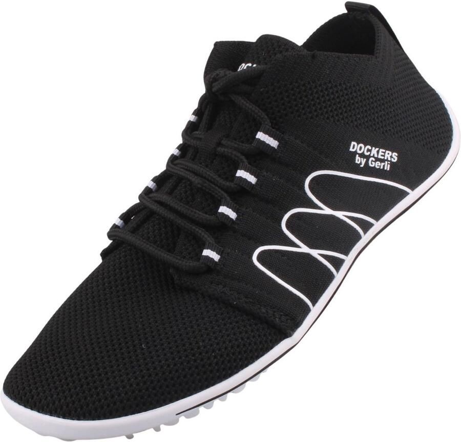Dockers by Gerli dames schoenen voor blote voeten zwart