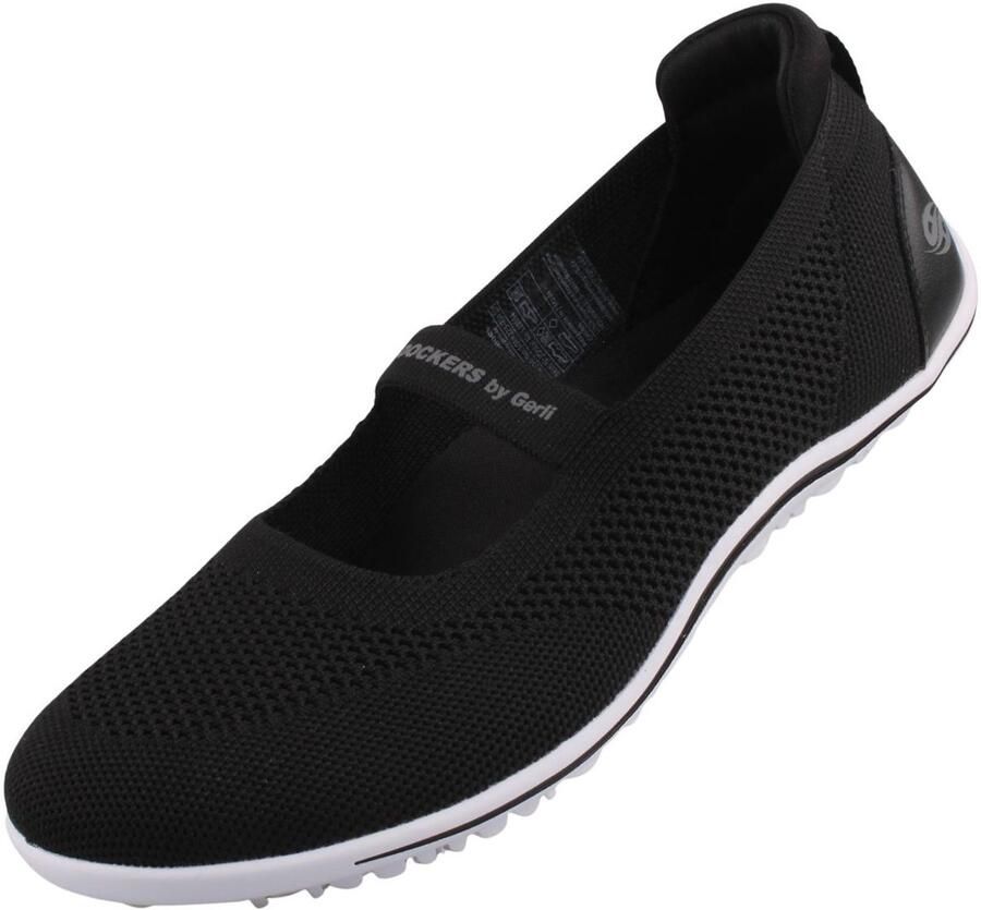 Dockers by Gerli dames schoenen voor blote voeten zwart