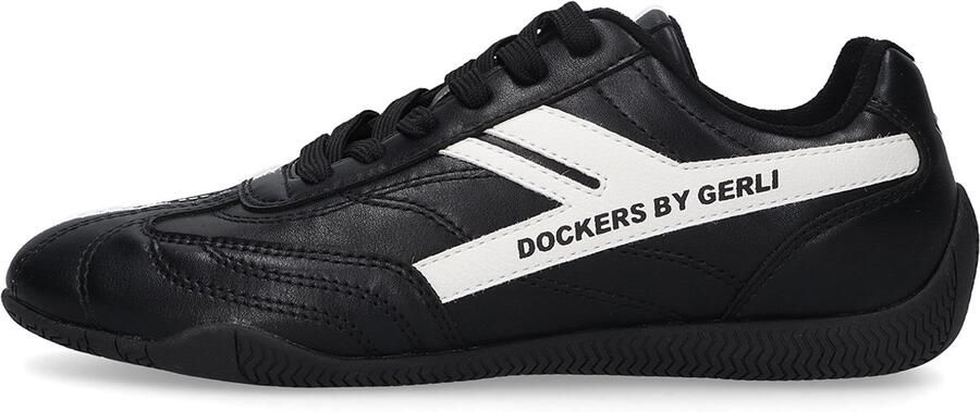 Dockers by Gerli Dames Sneaker Veterschoen 57JM201-610-150 Zwart