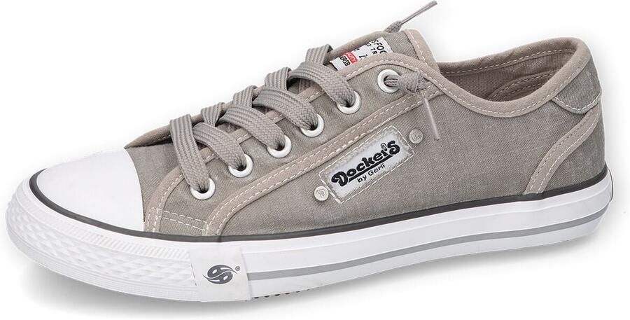 Dockers by Gerli Slip-on sneakers instapschoen vrijetijdsschoen met elastische sierstrik