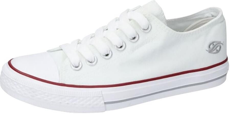 Dockers by Gerli Sneakers met subtiele logo-borduurwerk vrijetijdsschoen lage schoen veterschoen