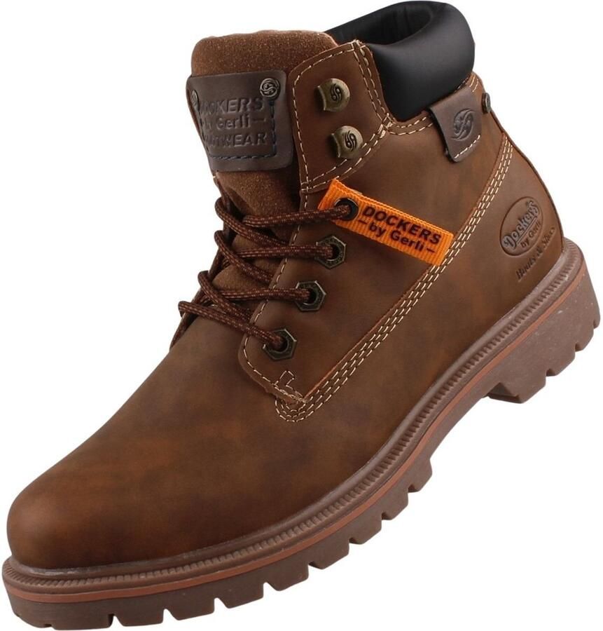 Dockers by Gerli dames Tex laarzen bruin