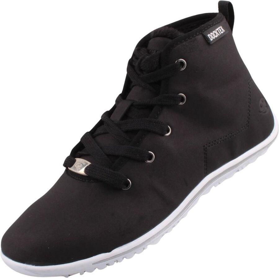 Dockers by Gerli dames warme voering hoge sneaker zwart