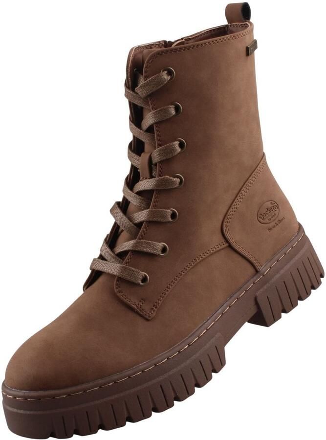 Dockers by Gerli Dockers dames enkellaarsjes bruin 59BI202