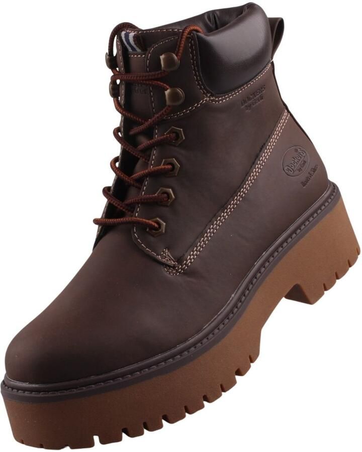 Dockers by Gerli Dockers dames enkellaarsjes bruin 59MI201