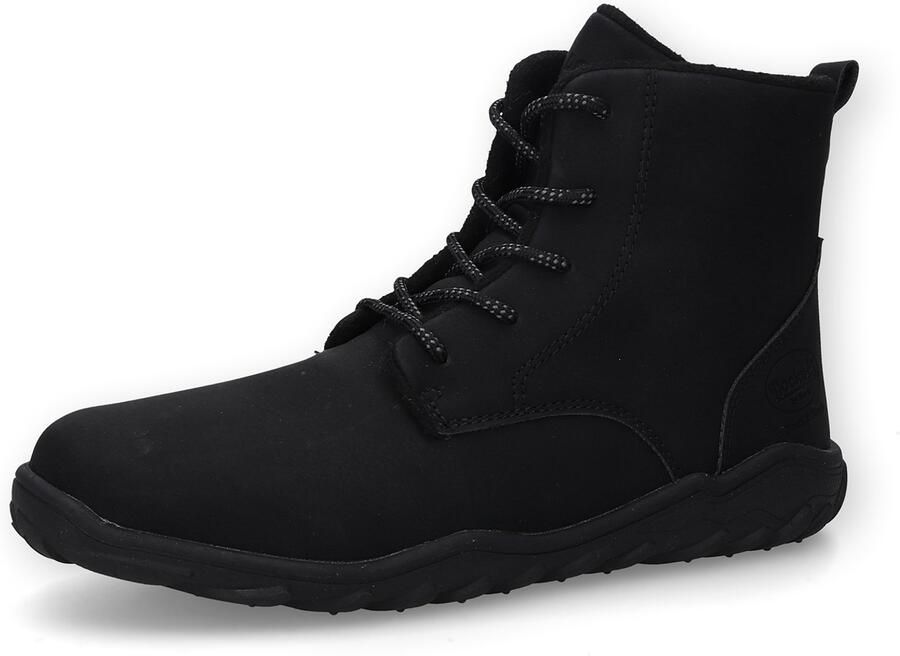 Dockers by Gerli Dockers Dames Enkellaarzen Vetersluiting Warme Voering Zwart - Foto 1