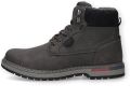 Dockers by Gerli Dockers Heren Veterlaarzen Gevoerd Vetersluiting 47AF116-630220 donkergrijs - Grijs