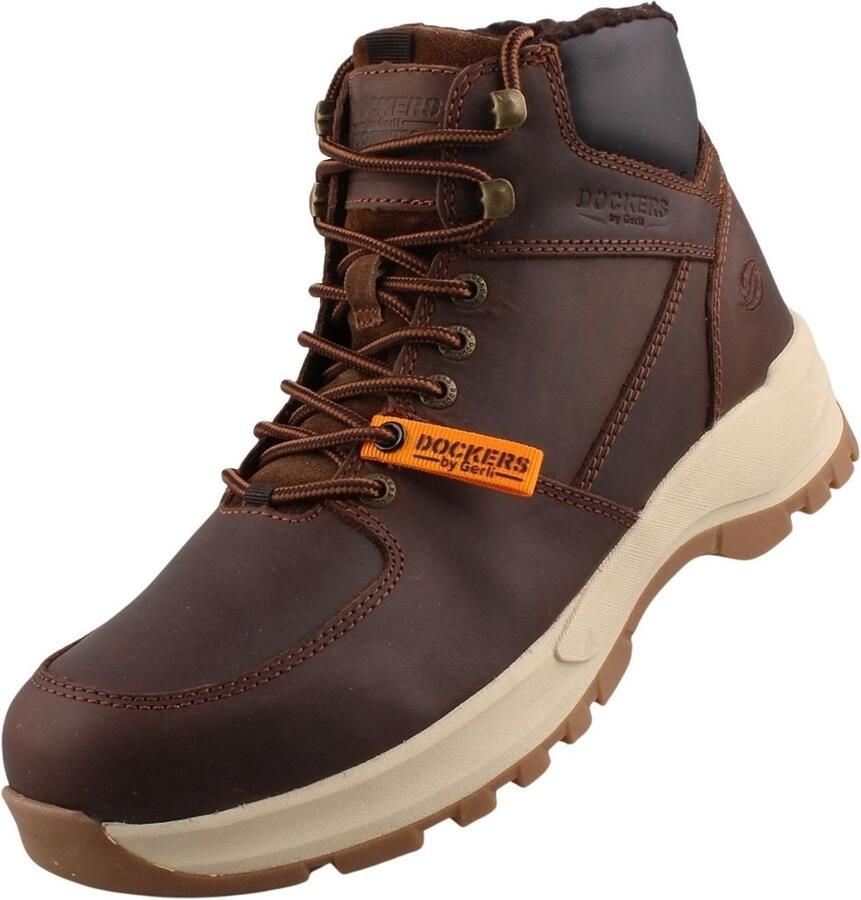 Dockers by Gerli Winterlaarzen High top sneakers veterschoenen met zacht gepolsterde schacht