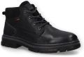 Dockers by Gerli heren leren enkellaarsjes 59MH001-460100 zwart - Zwart