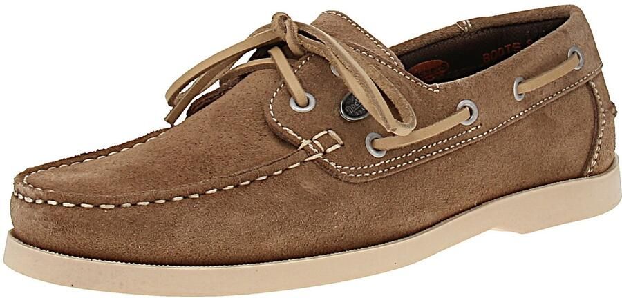 Dockers by Gerli heren leren mocassin lichtbruin