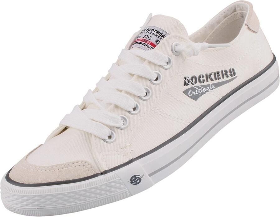 Dockers by Gerli Canvas Trainers Wit Sneakers wit Textiel - Foto 2