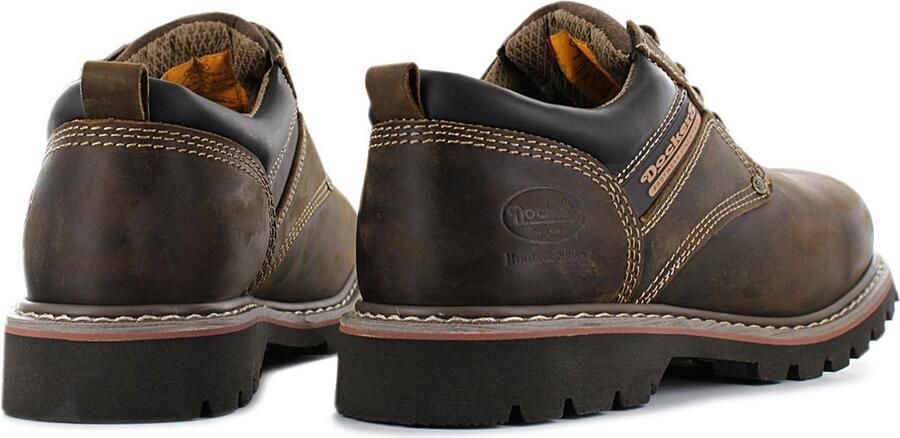 Dockers by Gerli Veterschoenen met logo-opdruk vrijetijdsschoen halfschoen veterschoen - Foto 6