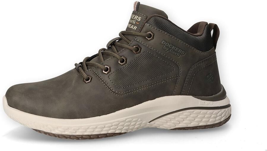 Dockers by Gerli Heren Sneakers Veterschoenen Olive