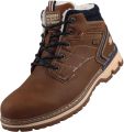 Dockers by Gerli heren TEX-laarzen gevoerd lichtbruin 53TA103 - Bruin
