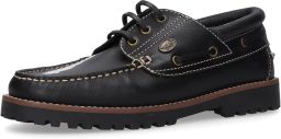 Dockers by Gerli Heren Veterschoen Sneaker Business elegant 54CT001 Zwart