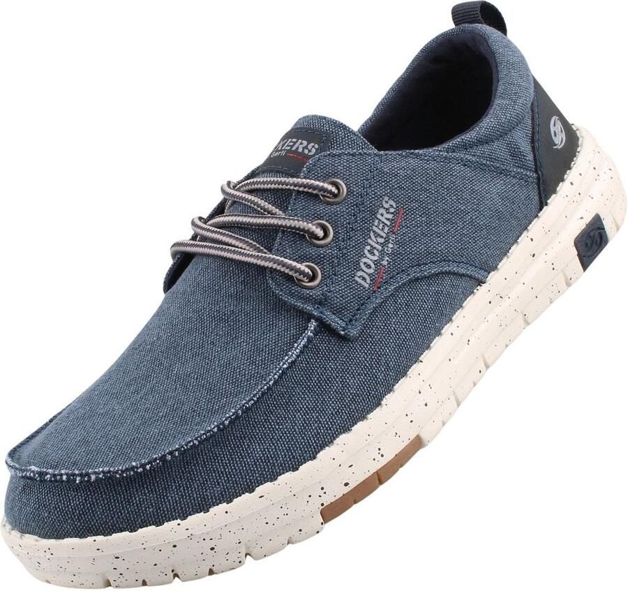 Dockers by Gerli heren veterschoenen blauw