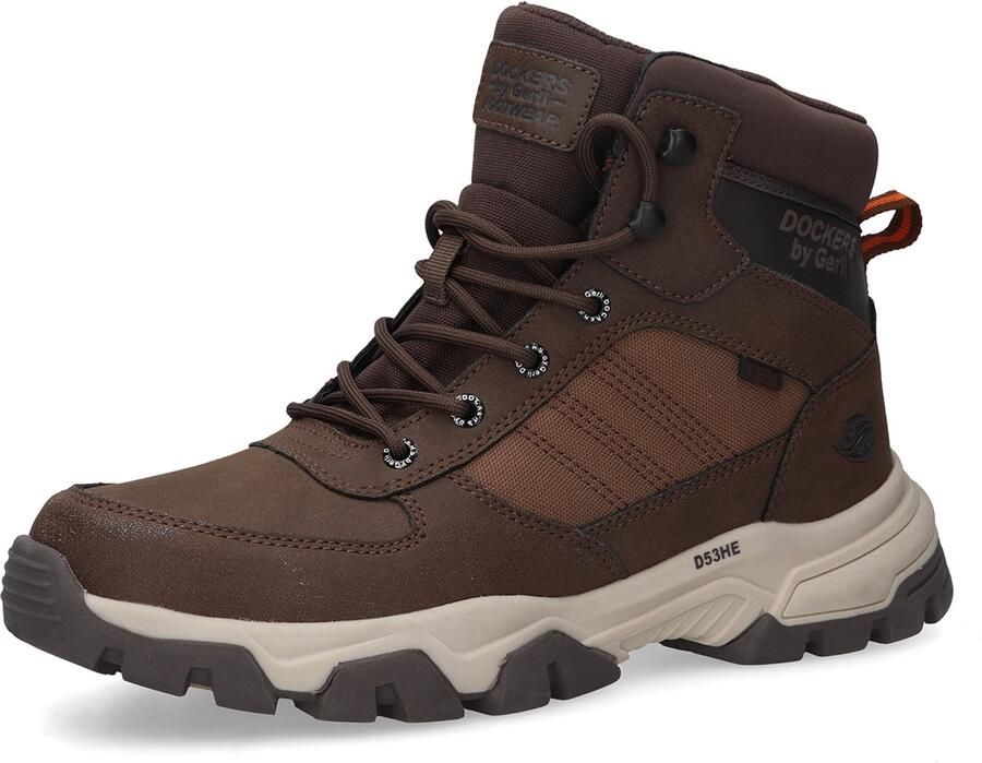 Dockers by Gerli Heren Winterboots Veterboots Dock Tex Bruin