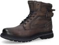Dockers by Gerli herenlaarzen 51GL102-140220 leren laarzen met warme voering - Grijs