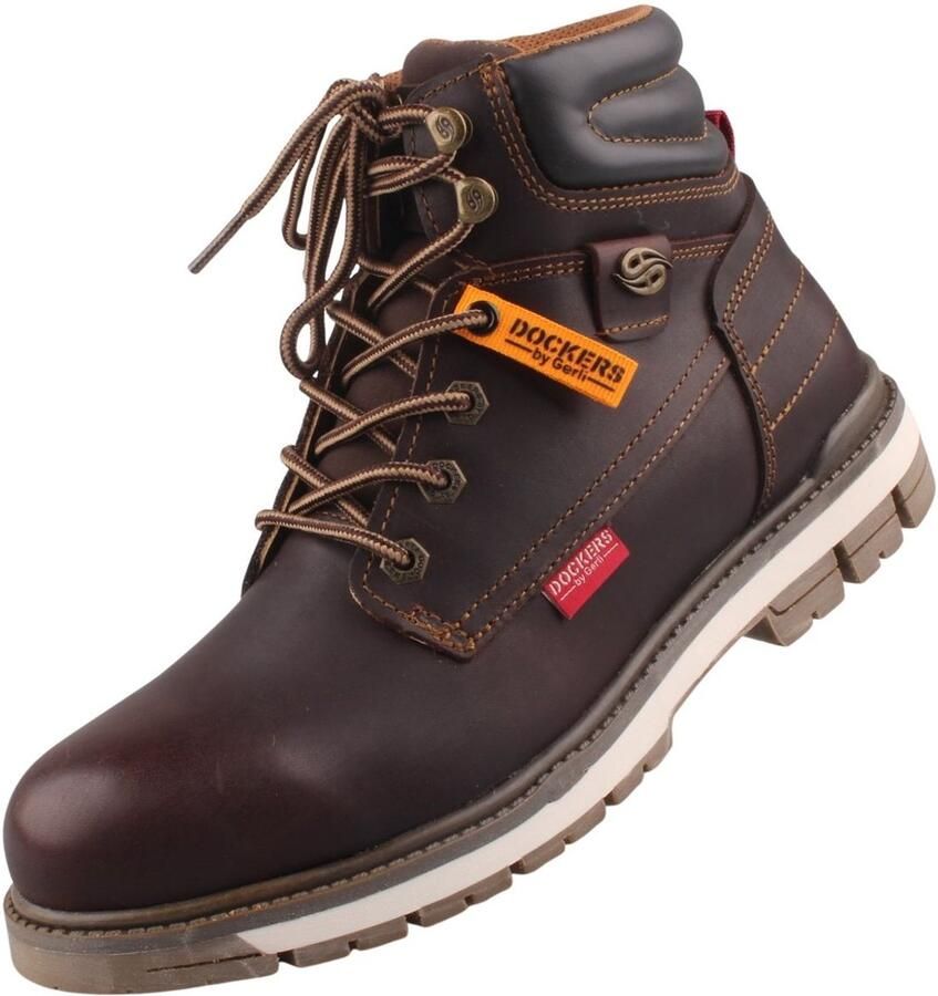 Dockers by Gerli herenlaarzen bruin