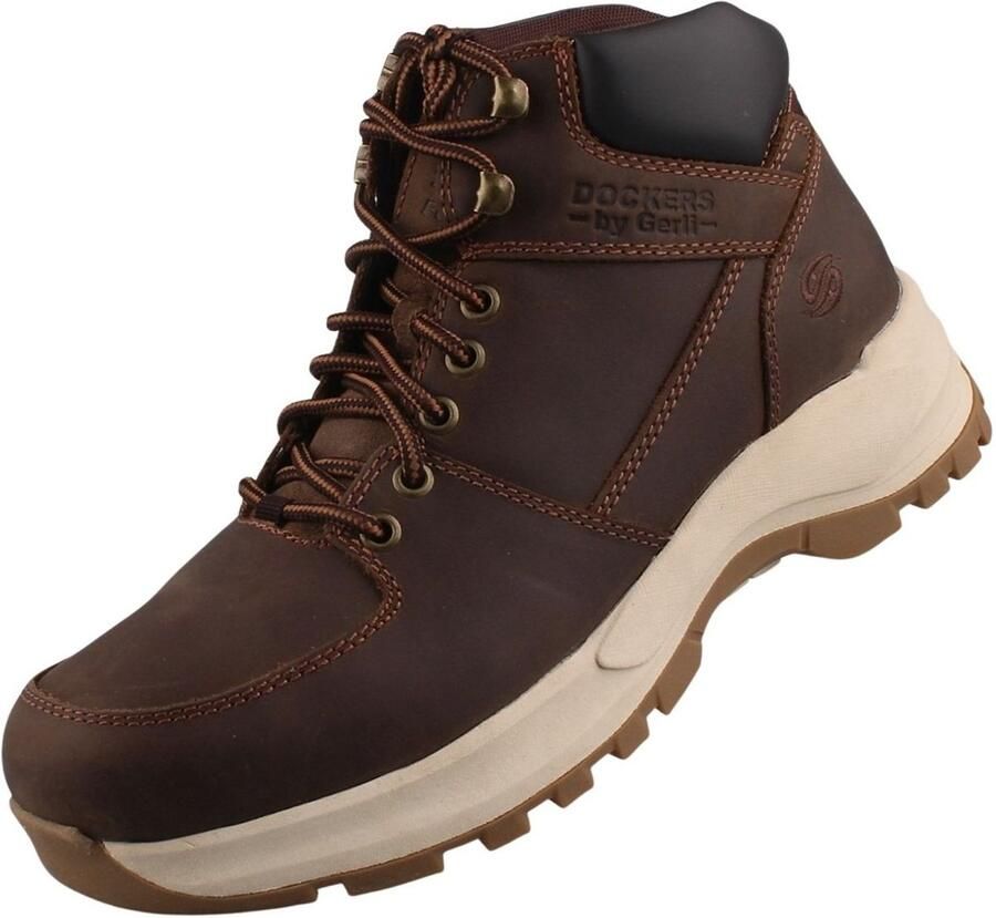 Dockers by Gerli herenlaarzen donkerbruin