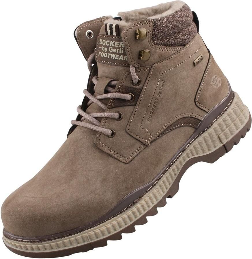 Dockers by Gerli Winterlaarzen Veterboots met warme voering