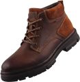 Dockers by Gerli herenleren laarzen bruin 59MH001 - Bruin
