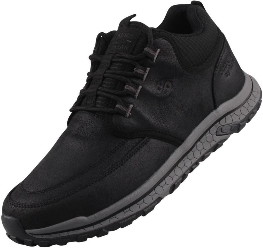 Dockers by Gerli herenschoen met veters zwart 59LY010