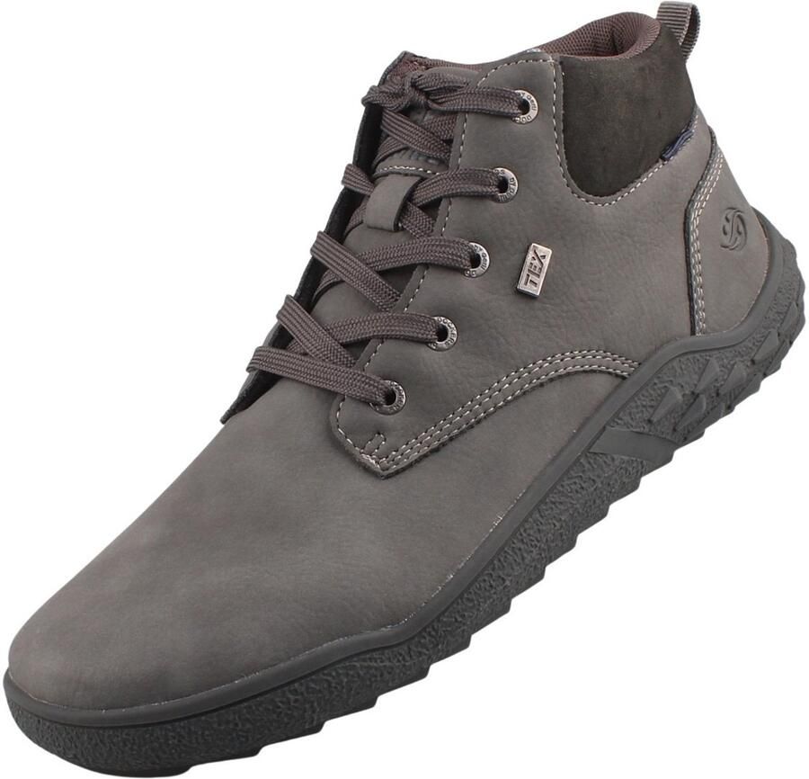 Dockers by Gerli herenschoenen op blote voeten grijs