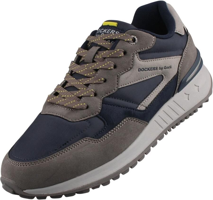 Dockers by Gerli herensneaker blauw grijs 58TX001