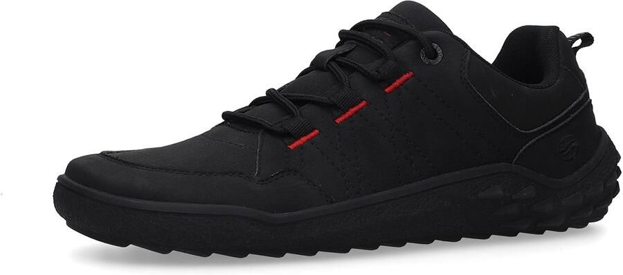 Dockers by Gerli herensneakers 57NY001-630101 Barefoot schoen Veterschoen zwart