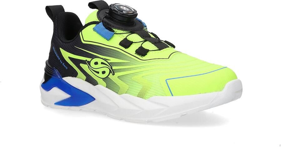 Dockers by Gerli Jongens Sneaker Snelvetersluiting 56SJ601-700811 green black