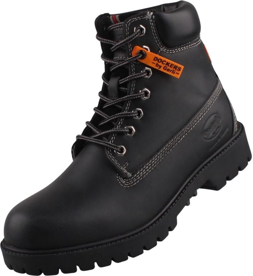 Dockers by Gerli 6 inch Boots Heren Winter Laarzen Winterschoenen Leer Zwart 53AX001 - Foto 2