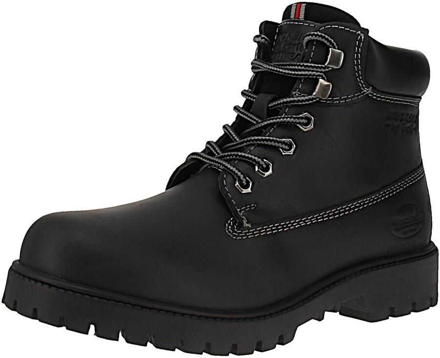 Dockers by Gerli leren wandelschoenen voor heren zwart