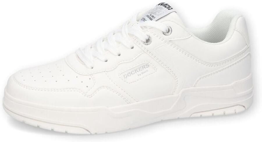 Dockers by Gerli Low-Cut Trainers Wit Sneakers wit Polyurethaan Heren Basics Street wear - Foto 2