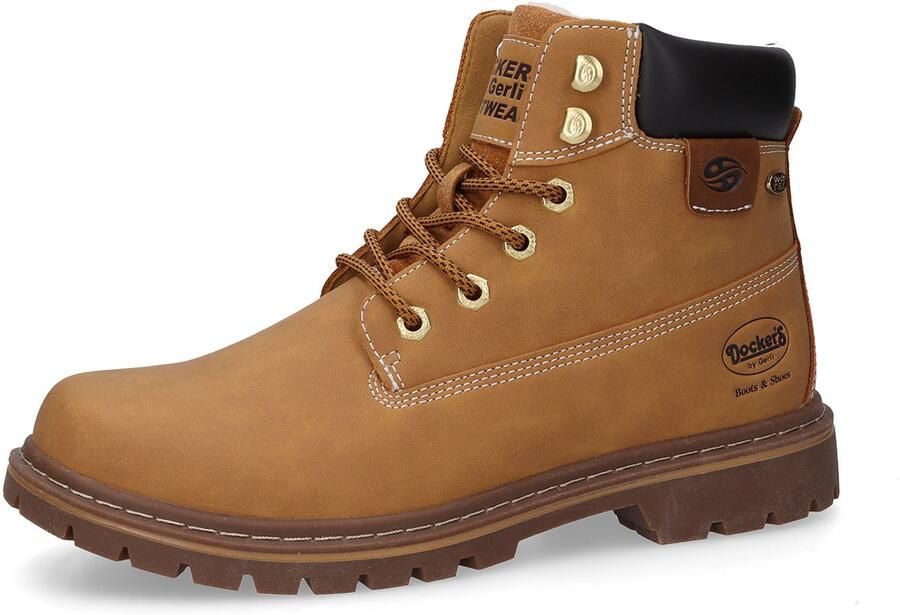 Dockers by Gerli TEX enkellaarsjes voor dames 55EA301-630910 Bruin