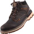 Dockers by Gerli TEX-laarzen voor heren gevoerd bruin 53TA103 - Chocoladebruin