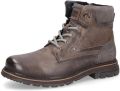 Dockers by Gerli Veterschoenen Winterlaarzen veterschoenen zakelijke laarzen in used look - Grijs