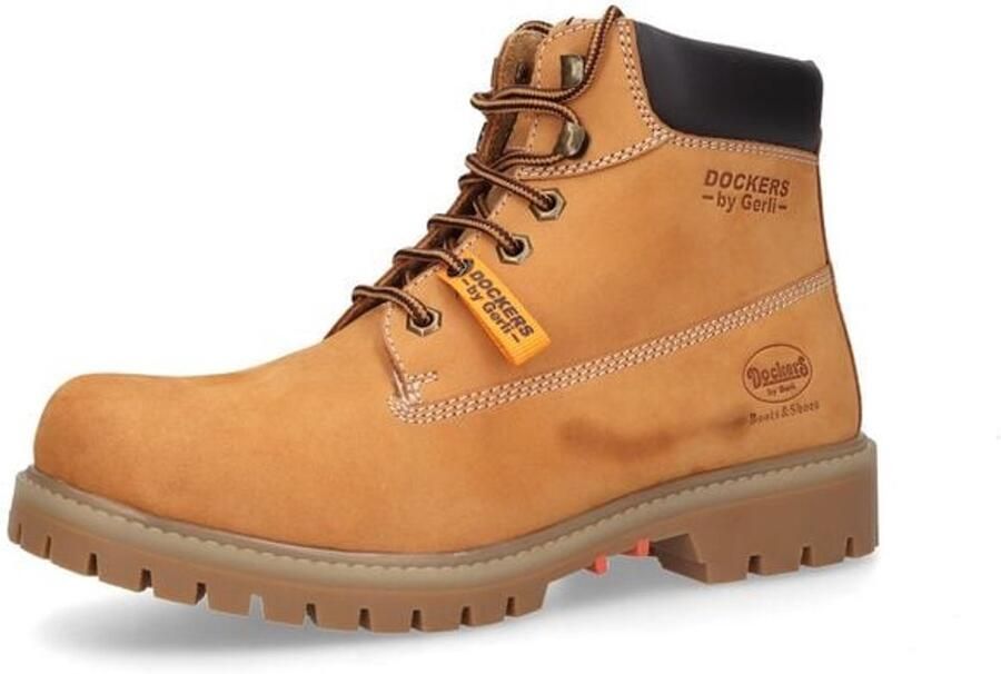 Dockers by Gerli Boots Heren Winter Laarzen Winterschoenen Gevoerd Schoenen Leer 53AX103